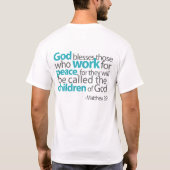 Vrede voor jou t-shirt (Achterkant)