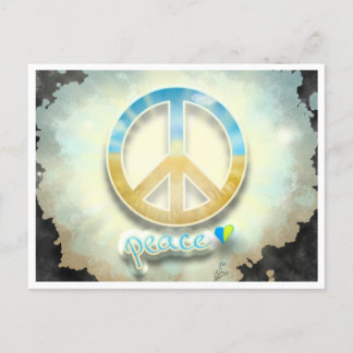 Vrede voor Oekraïne Briefkaart