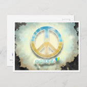 Vrede voor Oekraïne Briefkaart (Voorkant / Achterkant)