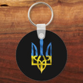 Vrede voor Oekraïne driemaandelijkse steun voor O Sleutelhanger (Voorkant)