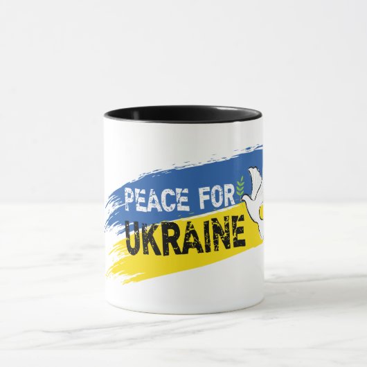 Vrede voor Oekraïne Mok (Midden)