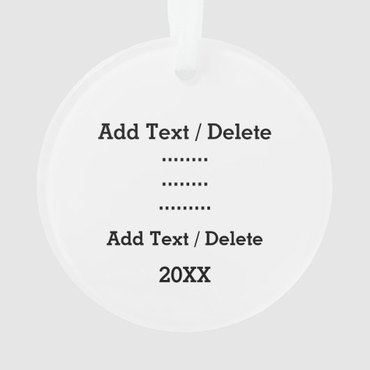 VREDE VOOR OEKRAÏNE ORNAMENT (achterkant)