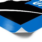 Vrede voor Oekraïne Perfect Poster (Hoek)