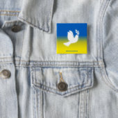 Vrede voor Oekraïne Square Button (In situ)