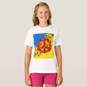 VREDE VOOR OEKRAÏNE! T-SHIRT (Voorkant volledig)