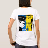 Vrede voor Oekraïne T-shirt (Achterkant)