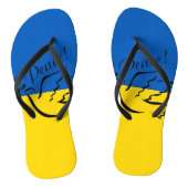 VREDE VOOR OEKRAÏNE! TEENSLIPPERS (Voetbed)