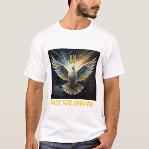 Vrede voor Oekraïne Trident United24 T-shirt