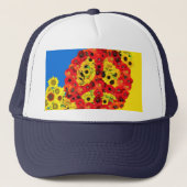 VREDE VOOR OEKRAÏNE! TRUCKER PET (Voorkant)