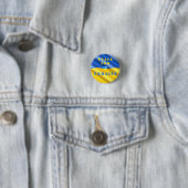 Vrede voor Oekraïne - Vlag Button - Steun voor vri (In situ)