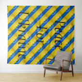 VREDE VOOR OEKRAÏNE WANDKLEED (In Situ (horizontaal))