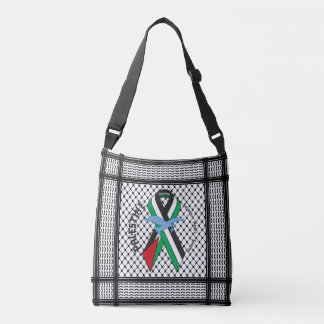Vrede voor Palestina Crossbody Tas