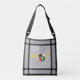 Vrede voor Palestina Crossbody Tas