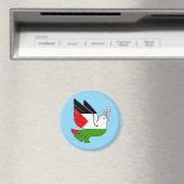 Vrede voor Palestina-magneet Magneet (Insitu (Vaatwasser))