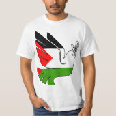 Vrede voor Palestina T-shirt (Voorkant)