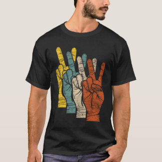 Vrede Vredesteken Handen T-shirt