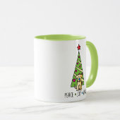 Vrede, vreugde en Wags Mok (Voorkant rechts)