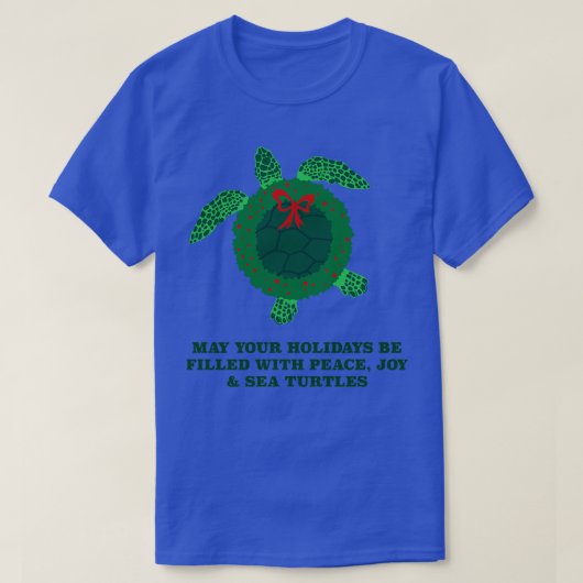 Vrede Vreugde en Zee Turtles T-shirt (Design voorkant)