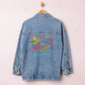 Vrede, Vreugde, Liefde Hippie jaren '60 kunst Denim Jacket (Hangar)