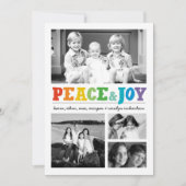 Vrede & Vreugde Multix 4 Feestdagenkaart (Voorkant)