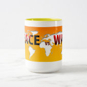 Vrede vs Oorlog mokken & bekers (Center)