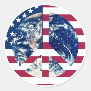 Vrede VS teken sticker
