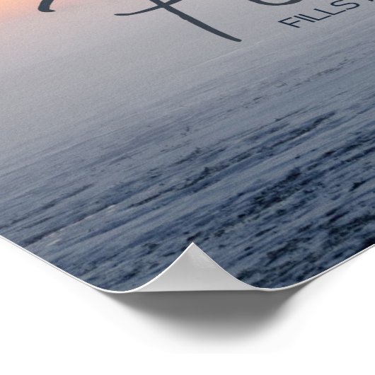 Vrede vult mijn ziel poster (Hoek)