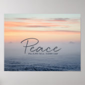 Vrede vult mijn ziel poster (Voorkant)