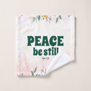 VREDE WEES STIL BAD HANDDOEK