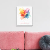 Vrede Wees Stil Canvas Afdruk (Insitu (Woonkamer))