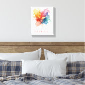 Vrede Wees Stil Canvas Afdruk (Insitu (Slaapkamer))