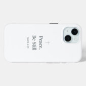 Vrede, wees stil Christelijk geloof – Markus 4:39 Case-Mate iPhone Case (Achterkant (horizontaal))