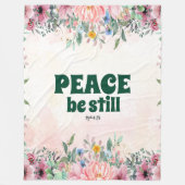 VREDE WEES STIL FLEECE DEKEN (Voorkant)