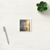 Vrede, wees stil • Markus 4:39 NBG • Christelijke Post-it® Notes (Kantoor)