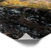 Vrede - Witte Duif - Vrijheid - Abstract Schilderi Poster (Hoek)