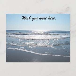 Vrede, wou dat je hier was. briefkaart