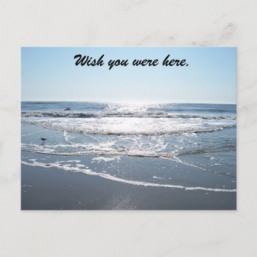 Vrede, wou dat je hier was. briefkaart (Voorkant)