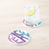 VREDE ZANDSTEEN ONDERZETTER (Zijkant)