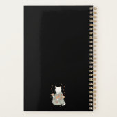 Vrede ziet er goed uit - Kimono geklede kat Planner (Achterkant)