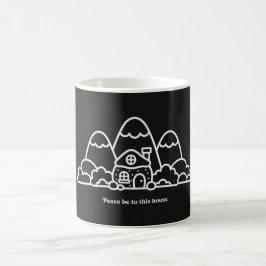 Vrede zij met dit huis | Huis Verwarmende Cadeaus Koffiemok