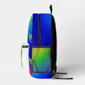 Vrede zij met mijn auto bedrukte rugzak (Rechts)