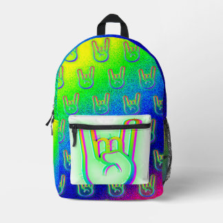 Vrede zij met mijn auto bedrukte rugzak