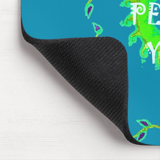 Vrede zij met u Art Print Muismat (Hoek)