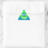 Vrede zij met u Art Print Sticker (Tas)