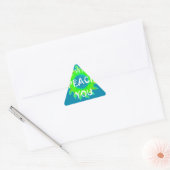 Vrede zij met u Art Print Sticker (Envelop)