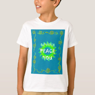 Vrede zij met u Art Print T-shirt