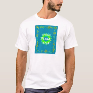 Vrede zij met u Art Print T-shirt