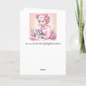 Vrede zij met U en de Uwe | Kerstmis Kaart (Achterkant)