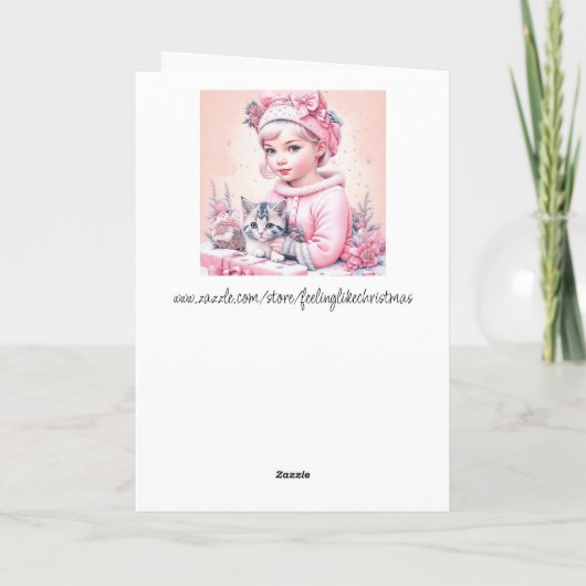 Vrede zij met U en de Uwe | Kerstmis Kaart (Achterkant)