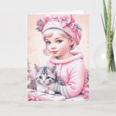 Vrede zij met U en de Uwe | Kerstmis Kaart (Voorkant)